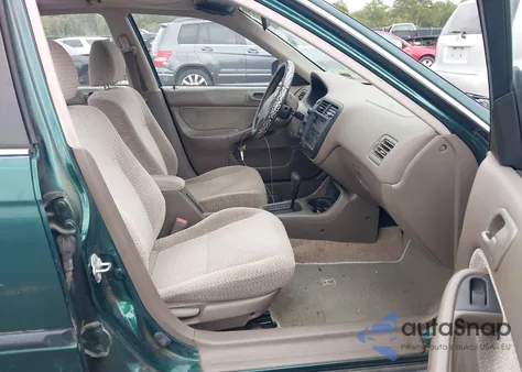 1999 Honda Civic Lx из США, поврежденный, VIN 2HGEJ6672XH548762